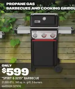 RONA SPIRIT E-325S BARBECUE offer