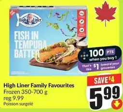 FreshCo High Liner Family Favourites offer