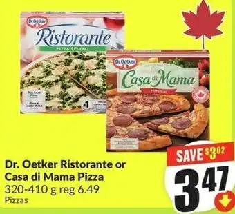 FreshCo Dr. Oetker Ristorante or Casa di Mama Pizza offer