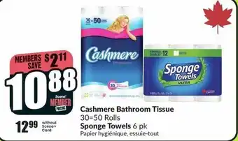 FreshCo Cashmere Bathroom Tissue offer