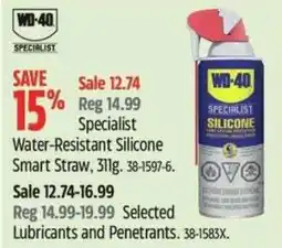 Canadian Tire Specialist water-resistant silicone smart straw offer