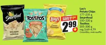 FreshCo Lay's Potato Chips, Smartfood, Tostitos offer