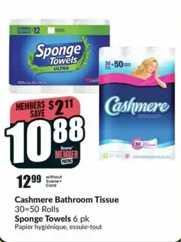 FreshCo Cashmere Bathroom Tissue offer