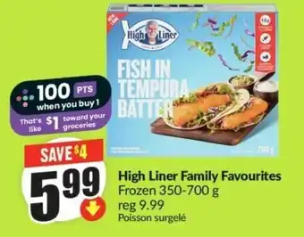 FreshCo High Liner Family Favourites Frozen offer