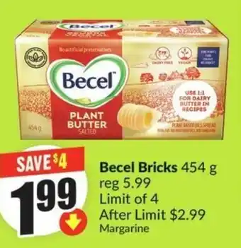 FreshCo Becel Bricks offer