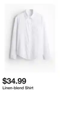 H&M Linen-blend Shirt offer