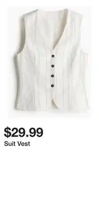 H&M Suit Vest offer