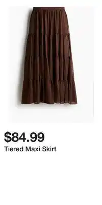 H&M Tiered Maxi Skirt offer