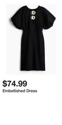 H&M Embellished Dress offer