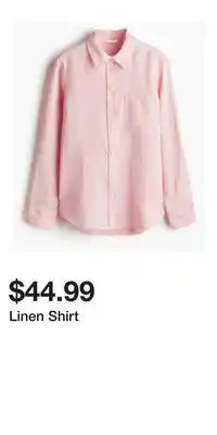 H&M Linen Shirt offer