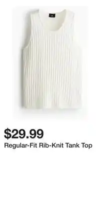 H&M Regular-Fit Rib-Knit Tank Top offer