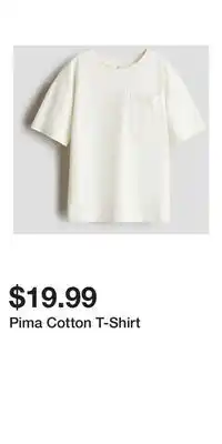 H&M Pima Cotton T-Shirt offer