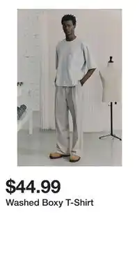 H&M Washed Boxy T-Shirt offer