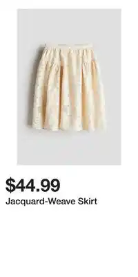 H&M Jacquard-Weave Skirt offer