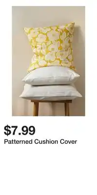 H&M Patterned Cushion Cover offer