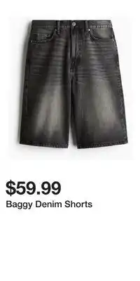 H&M Baggy Denim Shorts offer