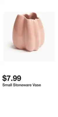 H&M Small Stoneware Vase offer