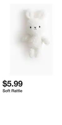 H&M Soft Rattle offer