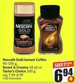 FreshCo Nescafé Gold Instant Coffee offer