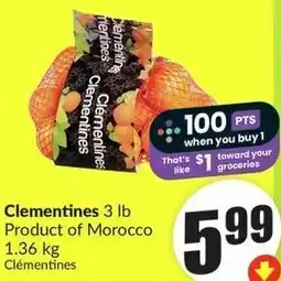 FreshCo Clementines offer