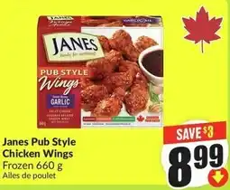 FreshCo Janes Pub Style Chicken Wings offer