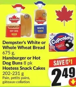 FreshCo Dempster's White or Whole Wheat Bread offer