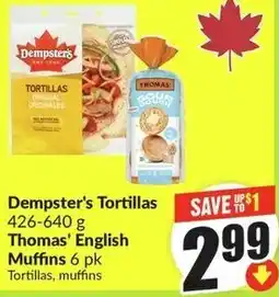 FreshCo Dempster's Tortillas offer