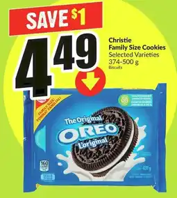 FreshCo Christie Family Size Cookies offer