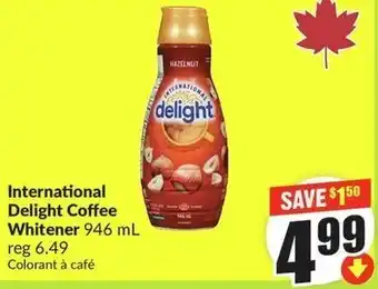 FreshCo International Delight Coffee Whitener offer