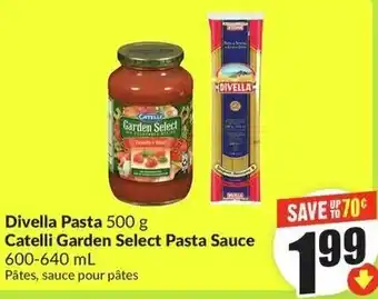 FreshCo Divella Pasta Catelli Garden Select Pasta Sauce offer