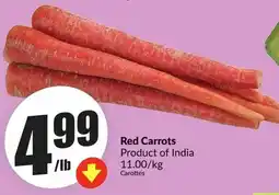 FreshCo Red Carrots offer