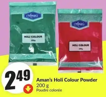 FreshCo Aman's Holi Colour Powder offer