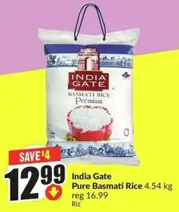 FreshCo India Gate Pure Basmati Rice offer