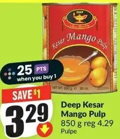 FreshCo Deep Kesar Mango Pulp offer