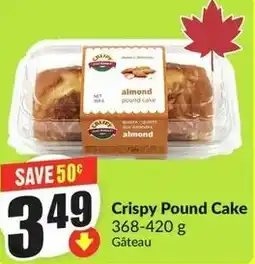 FreshCo Crispy Pound Cake offer