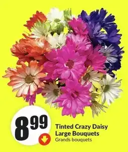 FreshCo Tinted Crazy Daisy Large Bouquets offer