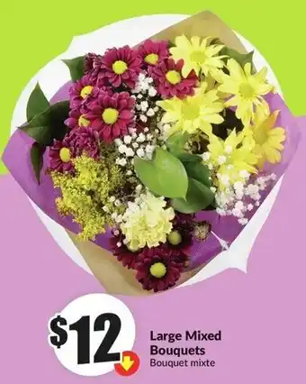 FreshCo Large Mixed Bouquets offer