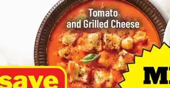 M & M Food Market Tomato and Grilled Cheese offer