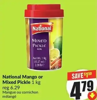 FreshCo National Mango or Mixed Pickle offer