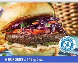 M & M Food Market Sirloin Beef Burgers offer