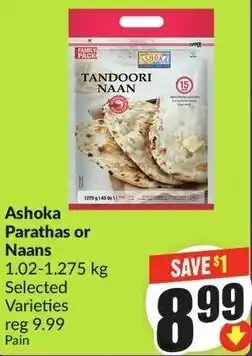 FreshCo Ashoka Parathas or Naans offer