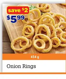 M & M Food Market Onion Rings offer