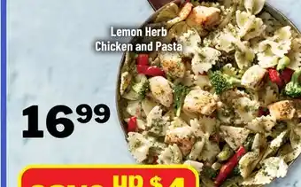 M & M Food Market Lemon Herb Chicken and Pasta offer