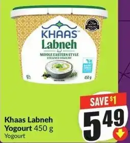 FreshCo Khaas Labneh Yogourt offer