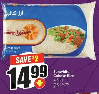 FreshCo Sunwhite Calrose Rice offer