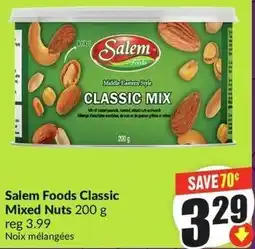 FreshCo Salem Foods Classic Mixed Nuts offer