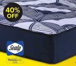 Leon's Sealy Posturepedic Plus Sterling - Callie II Firm Tight Top Queen Mattress offer