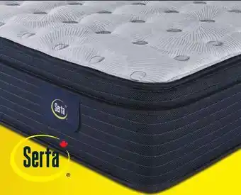 Leon's Serta Prosper Firm Euro Top Queen Mattress offer