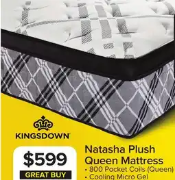 Leon's Kingsdown Natasha Plush Queen Mattress offer