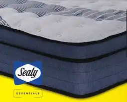 Leon's Sealy Essentials Remy Firm Eurotop Queen Mattress offer